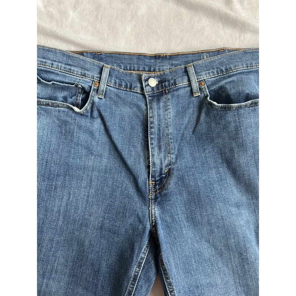 Levi's 541 Athletic Taper Jeans Men's 38x34 Dark Wash Stretch Denim Flex